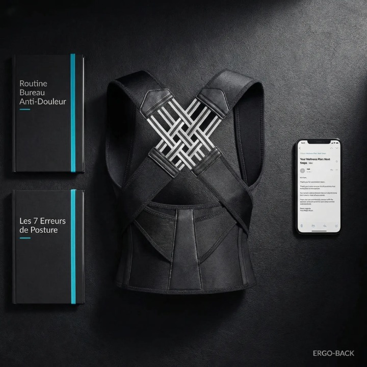 Le Protocole ERGO-BACK — Correcteur de Posture & Programme 30 Jours