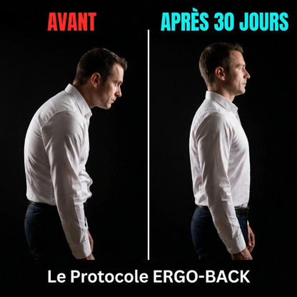 Le Protocole ERGO-BACK — Correcteur de Posture & Programme 30 Jours